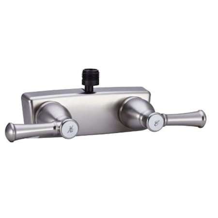 Dura Faucet DESIGNER RV SHOWER FAUCET - BRUSHED SATIN NICKEL DF-SA100L-SN